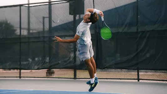 Joao Portugal serve at home