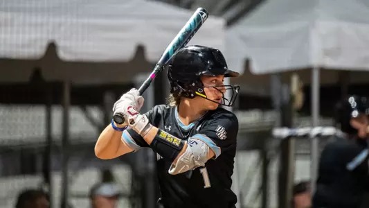 Alyssa Jones hitting at the plate