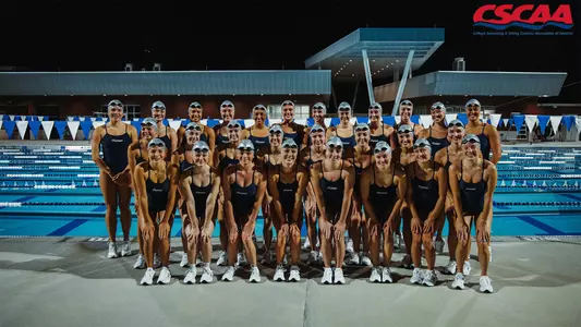 Swimming CSCAA Scholar All-America graphic