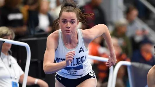 Smilla Kolbe running at NCAAs