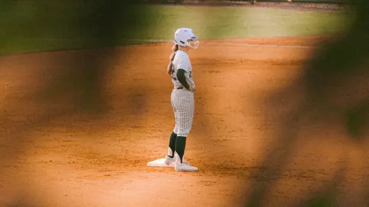 Grace Shaw-Rockey at second at JU