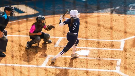 Lauren Brock swinging