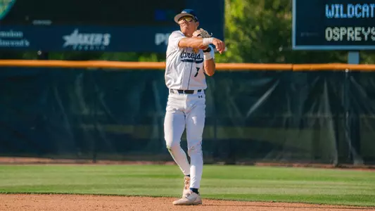 Seth Alford throw to first