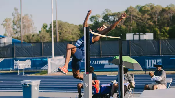 Men's High Jump Champion Ty Bolden