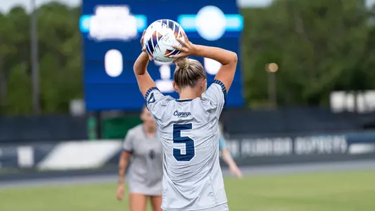 Women's Soccer Throw In