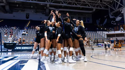 2025 North Florida Volleyball - Team Huddle