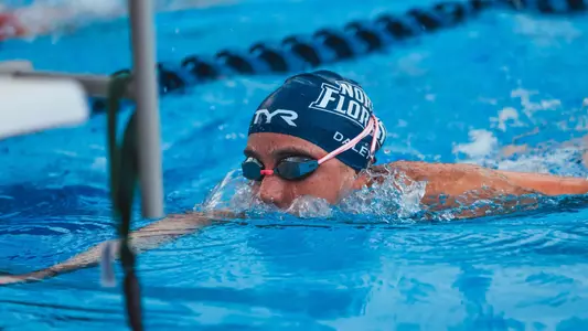 Kalya Daley swimming 2025