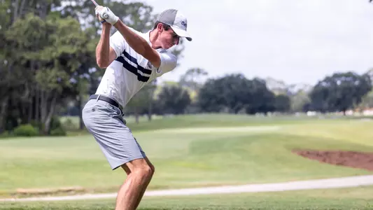 Luke Balaskiewicz action shot tee box