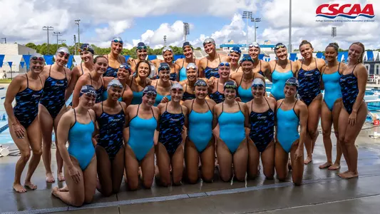 Swim team CSCAA team award