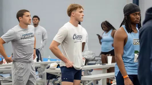 Colin Maxwell waiting for next event