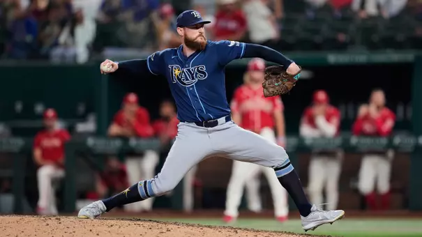 Bryan Baker pitches