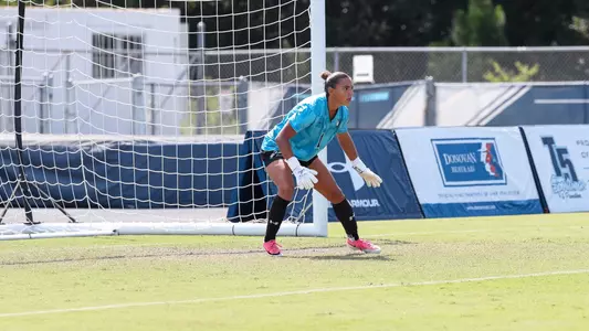 Goalkeeper Sofia Miliancano In Goal For the Ospreys