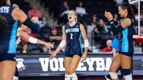 2026 North Florida Volleyball - at Queens Recap