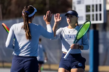 womens tennis recap Davidson / queens