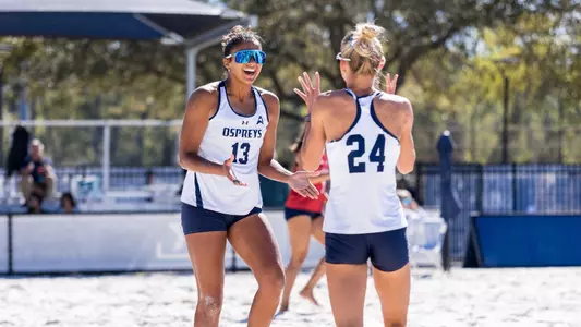 2025-26 North Florida Beach Volleyball - Andrea Da Silva Encinas and Madison Espy