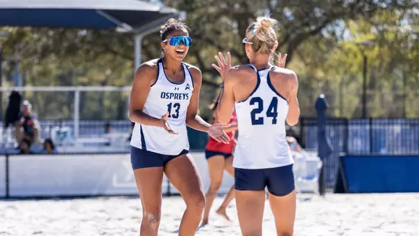 2025-26 North Florida Beach Volleyball - Andrea Da Silva Encinas and Madison Espy