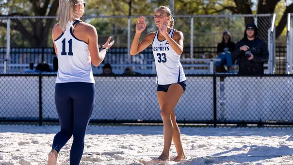 2025-26 North Florida Beach Volleyball - Ally Bunch and Eden Anderson