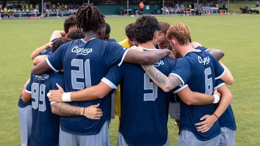 2026 University of North Florida Men's Soccer - Team Huddle