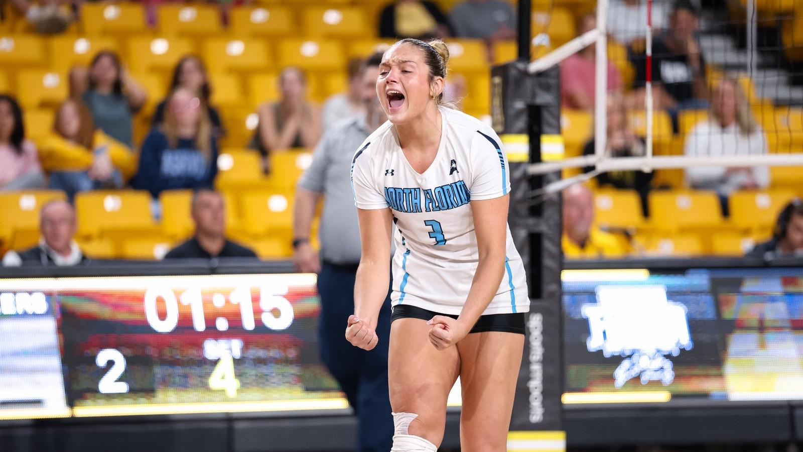 North Florida Completes Reverse Sweep Against Appalachian State