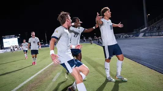 Celebration photo of Emir Trto after Goal