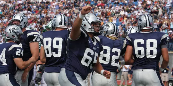 FOOTBALL GAME DAY (NO. 8 UNH AT NO. 5 WILLIAM & MARY, NOV. 14, 2009) Image