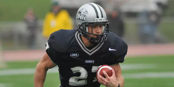 CHAD KACKERT LEADS NO. 8-RANKED FOOTBALL TO A 55-42 CAA NORTH VICTORY OVER RHODE ISLAND Image