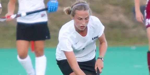 NO. 20 UNH FIELD HOCKEY TAKES DOWN NO. 15 ALBANY, 4-1; CAPTURES FIRST OUTRIGHT AE REG. SEASON TITLE SINCE 2000 Image