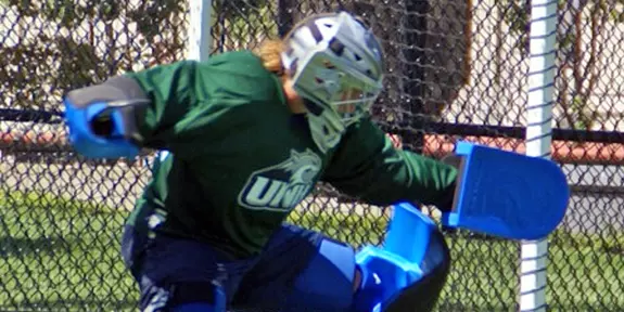 NAGENGAST MAKES CAREER-HIGH 12 SAVES IN FIELD HOCKEY'S 4-3 LOSS TO DARTMOUTH Image