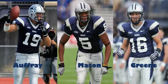 No.13 Football Rolls over Towson on Senior Day, 38-19 Image