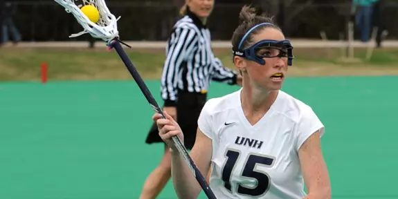 KAPLAN'S SEVEN POINTS PROPELS #17 WOMEN'S LAX PAST STONY BROOK, 12-8 Image