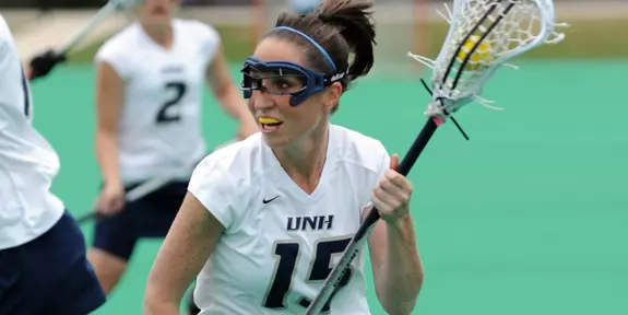 #17 WOMEN'S LAX TEAM FALLS 10-4 TO #17 BOSTON U. Image