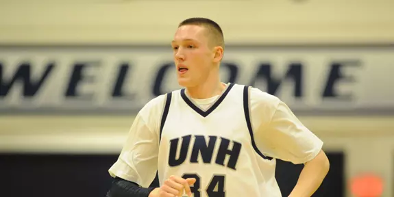 Benson's First Career Double-Double Powers Men's Basketball Past UMBC, 80-60 Image