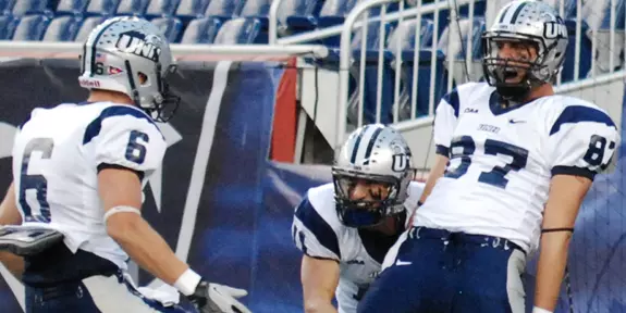 #10 Football Captures 31-24 Win Over Rhode Island Image