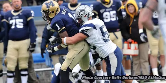 #11 Football Comeback Falls Short, 26-25, In NCAA Second-Round Game at #7 Montana St Image