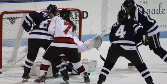 Gifford Scores Team-Leading Seventh Goal of Season, Women's Hockey Falls 5-1 at #10 Northeastern Image