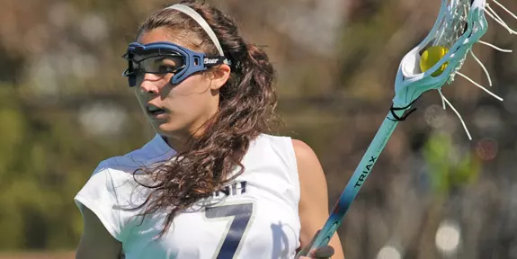 Casiano, Rausch Help Women's Lacrosse Squeeze Past Colgate, 17-12 Image