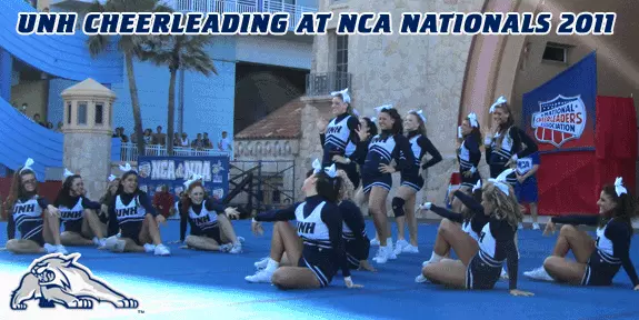 UNH Cheerleading Places Second Overall at NCA Collegiate Cheer & Dance Championship Image