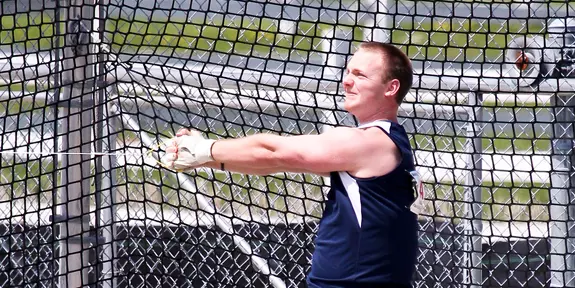Men's Track and Field Finishes Ninth at New England Championships Image