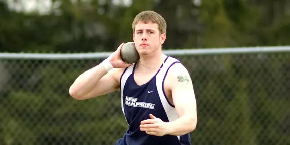 Men's Track and Field Third After Day One of America East Championships Image