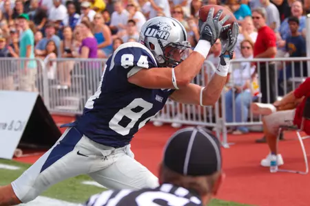 No. 13/16 Football Outlasts No. 14/14 Lehigh, 48-41, in Overtime Image