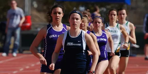 Women's Track & Field Takes Second at Quad-Meet; Letourneau Sets School Record Image