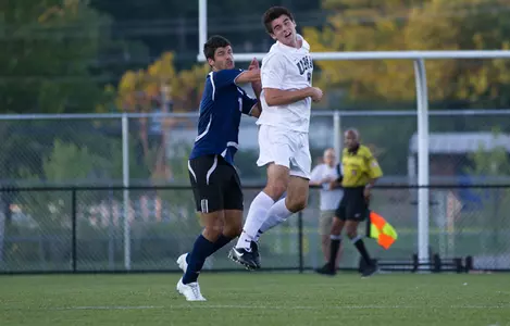 Men's Soccer Rallies Past Hartford, 2-1 Image