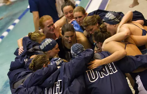 Women's Swimming & Diving Races Past Northeastern, 165-135 Image