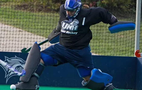 Tarbell Records Career-High 12 Saves in No. 19 Field Hockey's 7-0 Loss at No. 5 Virginia Image