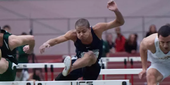 Men's Track & Field Competes at New England Championships Image