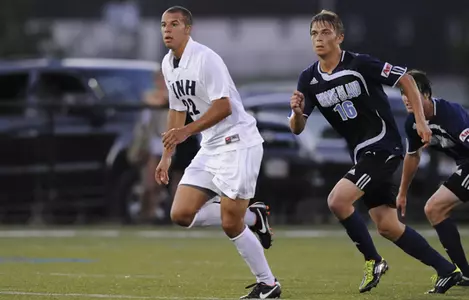 Men's Soccer Falls in Overtime at Binghamton in Conference Opener, 2-1 Image