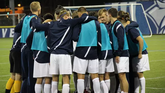 Men's Soccer Huddle