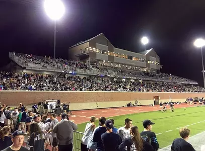 UNH's first two games have attracted large crowds to the new Wildcat Stadium.