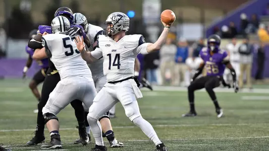 Adam Riese is one of the seniors who played his last game Saturday.