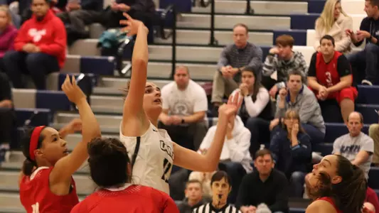 Ashley Storey had 22 points and 12 rebounds against Sacred Heart on Sunday.